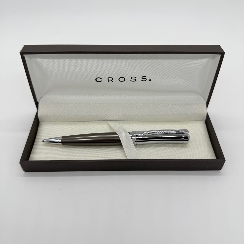 Cross Parasol Curves with Polished Chrome Appointment and Titanium Plate Pencil
